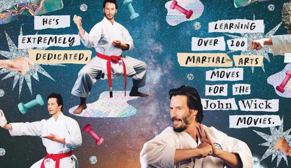 Keanu Reeves - Keanu Forever: 50 Reasons Your Internet Boyfriend Keanu Reeves is Perfection Hardcover Book