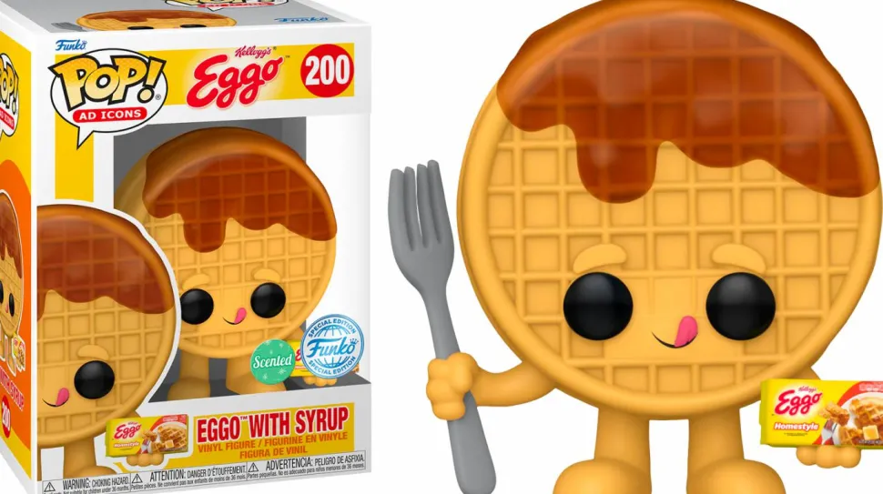 Kellogg's - Eggo Waffle with Syrup Scented Pop! Vinyl Figure