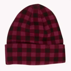 Kidrobot - Gingham Classic Robot Beanie (Raspberry Edition)