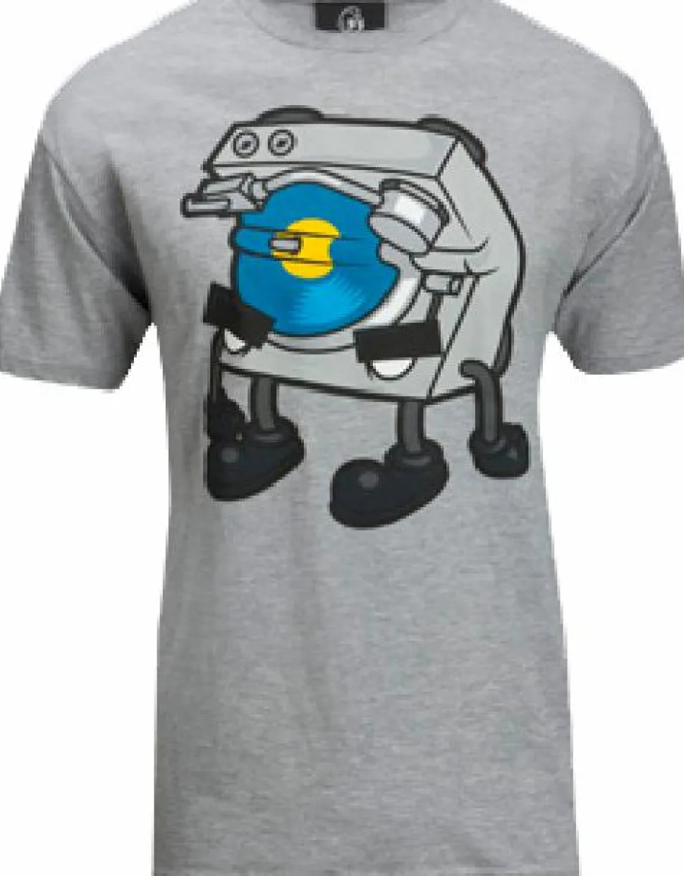 Kidrobot - T-Shirt Bent World Tables Gray Male