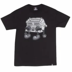 Kidrobot - T-Shirt Bent World Boombox Male Black