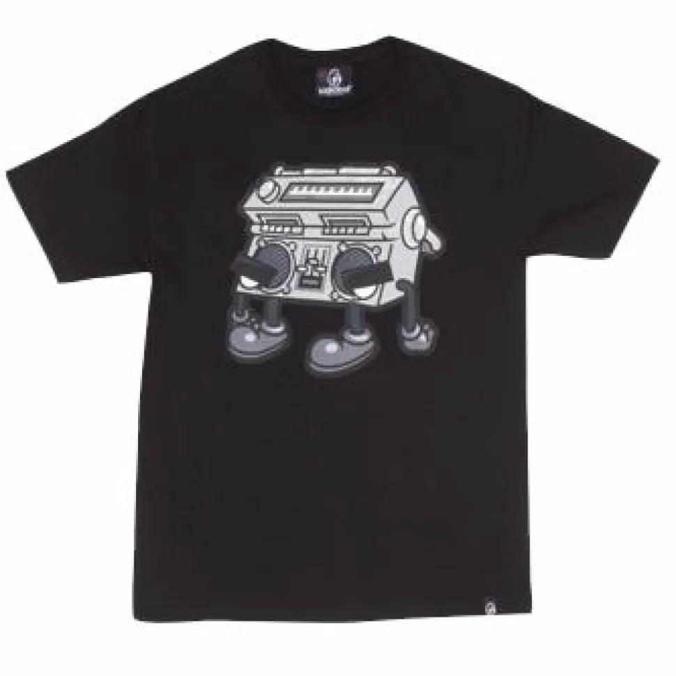 Kidrobot - T-Shirt Bent World Boombox Male Black