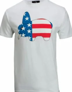 Kidrobot - T-Shirt Smork, Stars and Stripes White Male