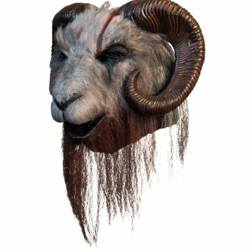 Kill Her Goats - Goatface Deluxe Adult Mask (One Size Fits Most)