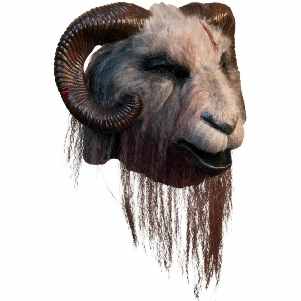Kill Her Goats - Goatface Deluxe Adult Mask (One Size Fits Most)