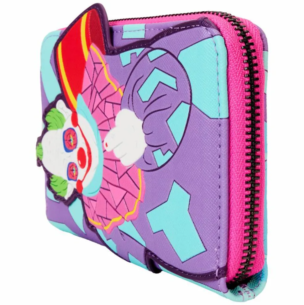 Killer Klowns from Outer Space - Jumbo Glow in the Dark 4" Zip-Around Wallet