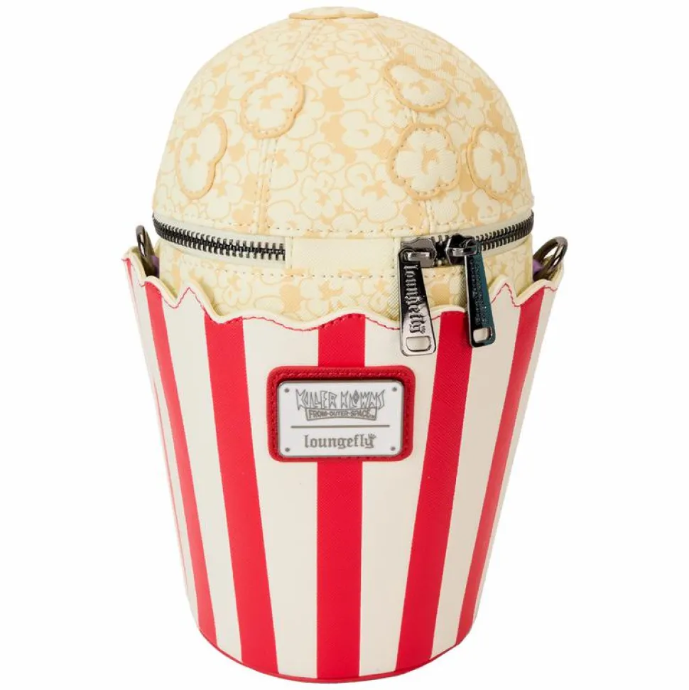 Killer Klowns from Outer Space - Popcorn Scented Glow in the Dark 10" Crossbody Bag with Coin Purse