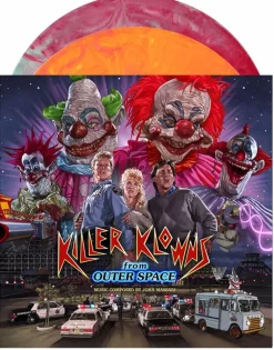 Killer Klowns from Outer Space (1988) - Original Motion Picture Soundtrack by John Massari 2xLP Vinyl Record (Killer Klown Handpoured Coloured Vinyl)