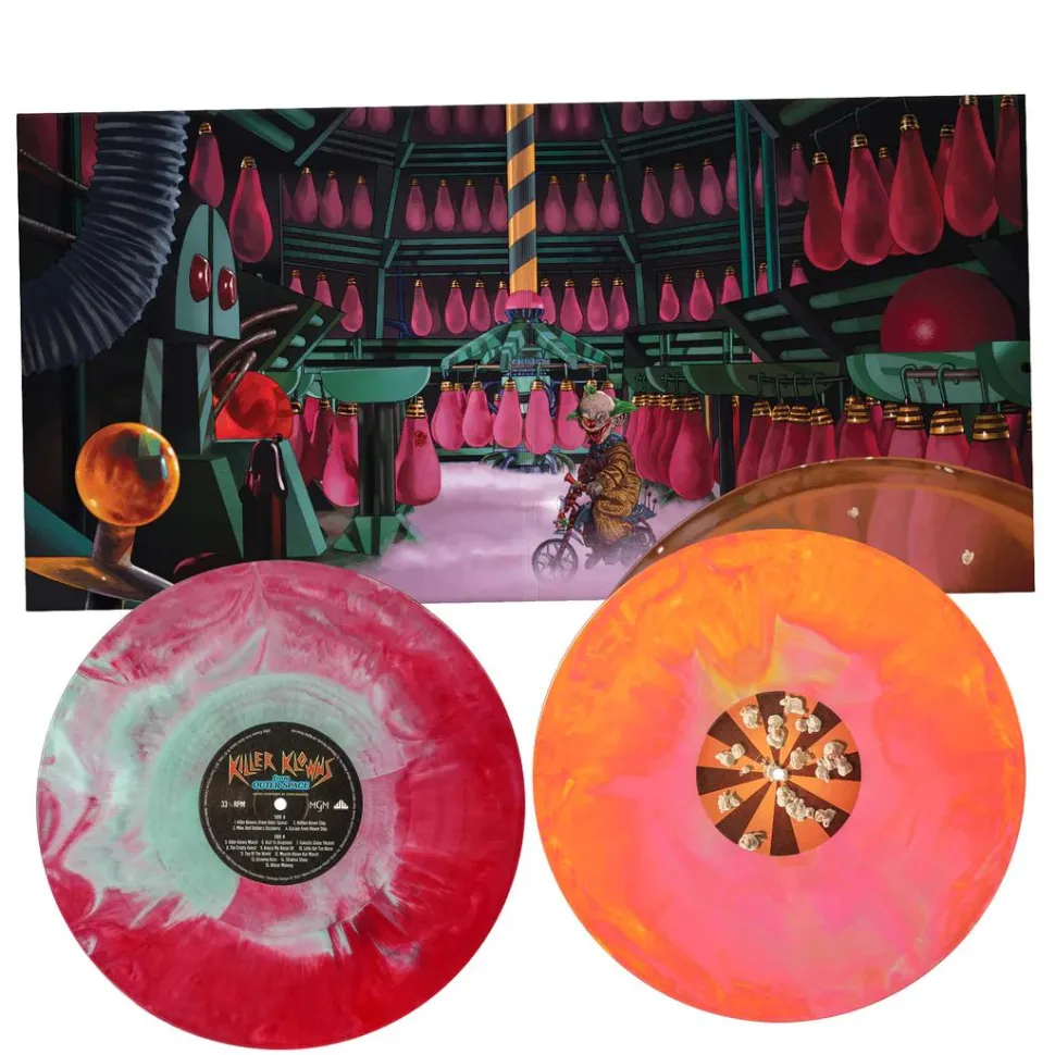 Killer Klowns from Outer Space (1988) - Original Motion Picture Soundtrack by John Massari 2xLP Vinyl Record (Killer Klown Handpoured Coloured Vinyl)