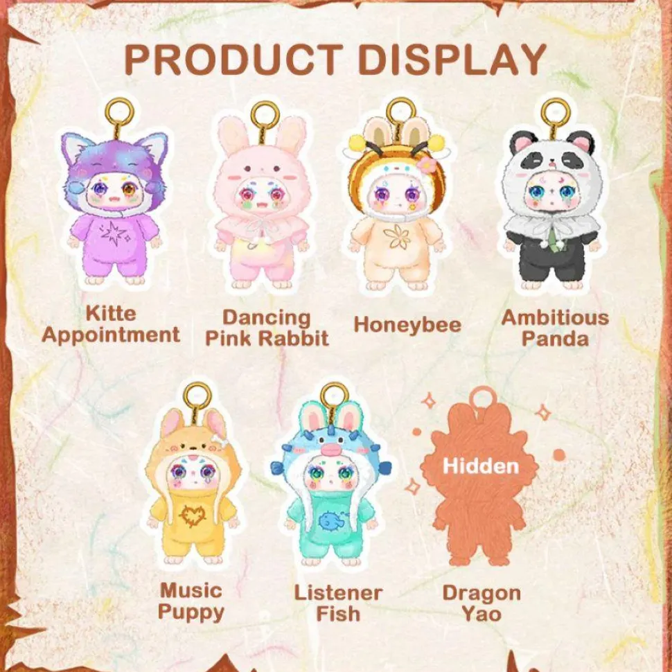 Kimmon - MiMON's Wilderness Dream Series Plush Blind Box (Display of 6)