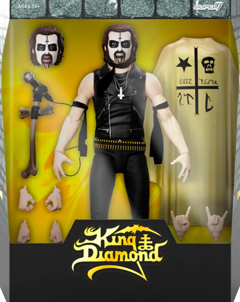 King Diamond - King Diamond First Appearance Ultimates! 7” Scale Action Figure