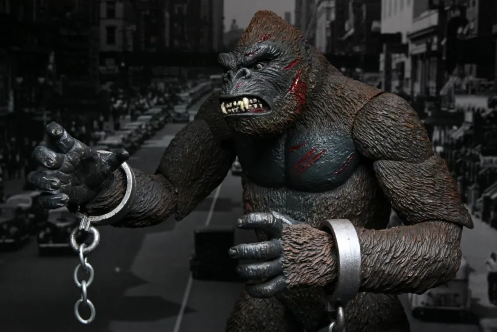 King Kong (1933) - King Kong Concrete Jungle Ultimate 7" Scale Action Figure