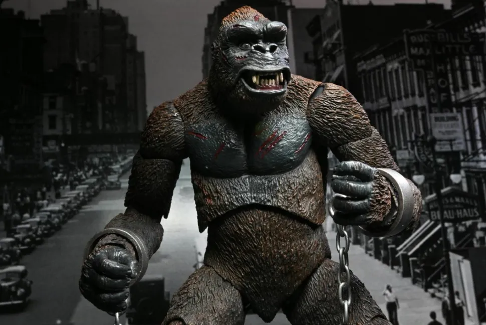 King Kong (1933) - King Kong Concrete Jungle Ultimate 7" Scale Action Figure