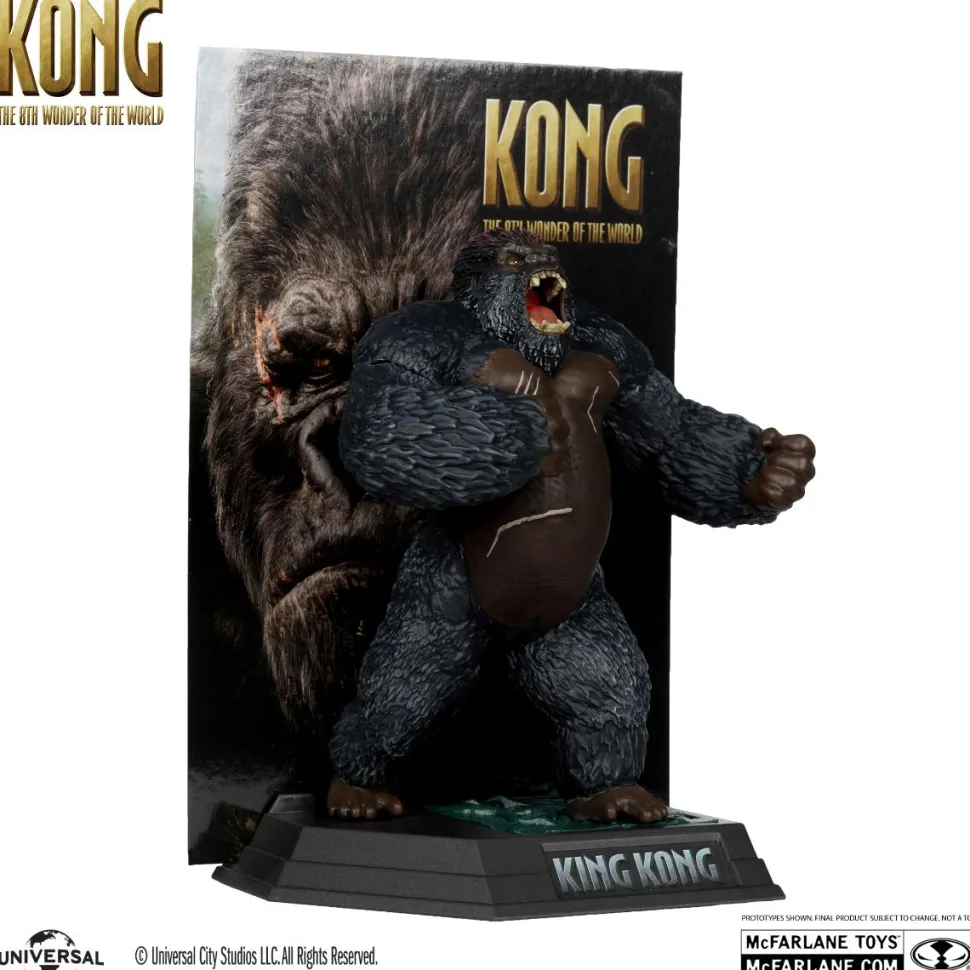 King Kong (2005) - Kong (The 8th Wonder of the World) Movie Maniacs 6" Scale PVC Statue