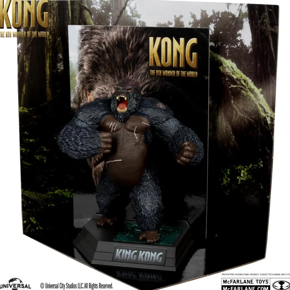 King Kong (2005) - Kong (The 8th Wonder of the World) Movie Maniacs 6" Scale PVC Statue