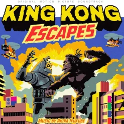 King Kong Escapes (1967) - Original Motion Picture Score By Akira Ifukube LP Vinyl Record (“Element X” Neon Green Coloured Vinyl)