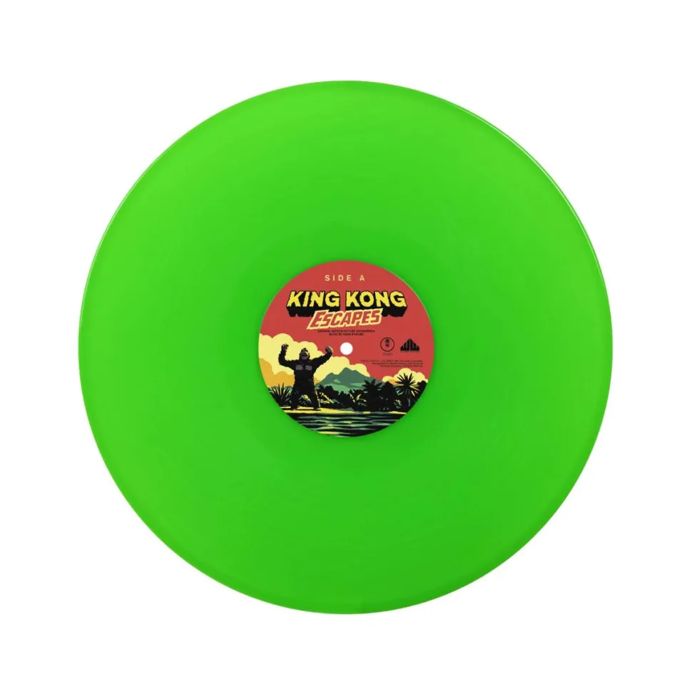 King Kong Escapes (1967) - Original Motion Picture Score By Akira Ifukube LP Vinyl Record (“Element X” Neon Green Coloured Vinyl)