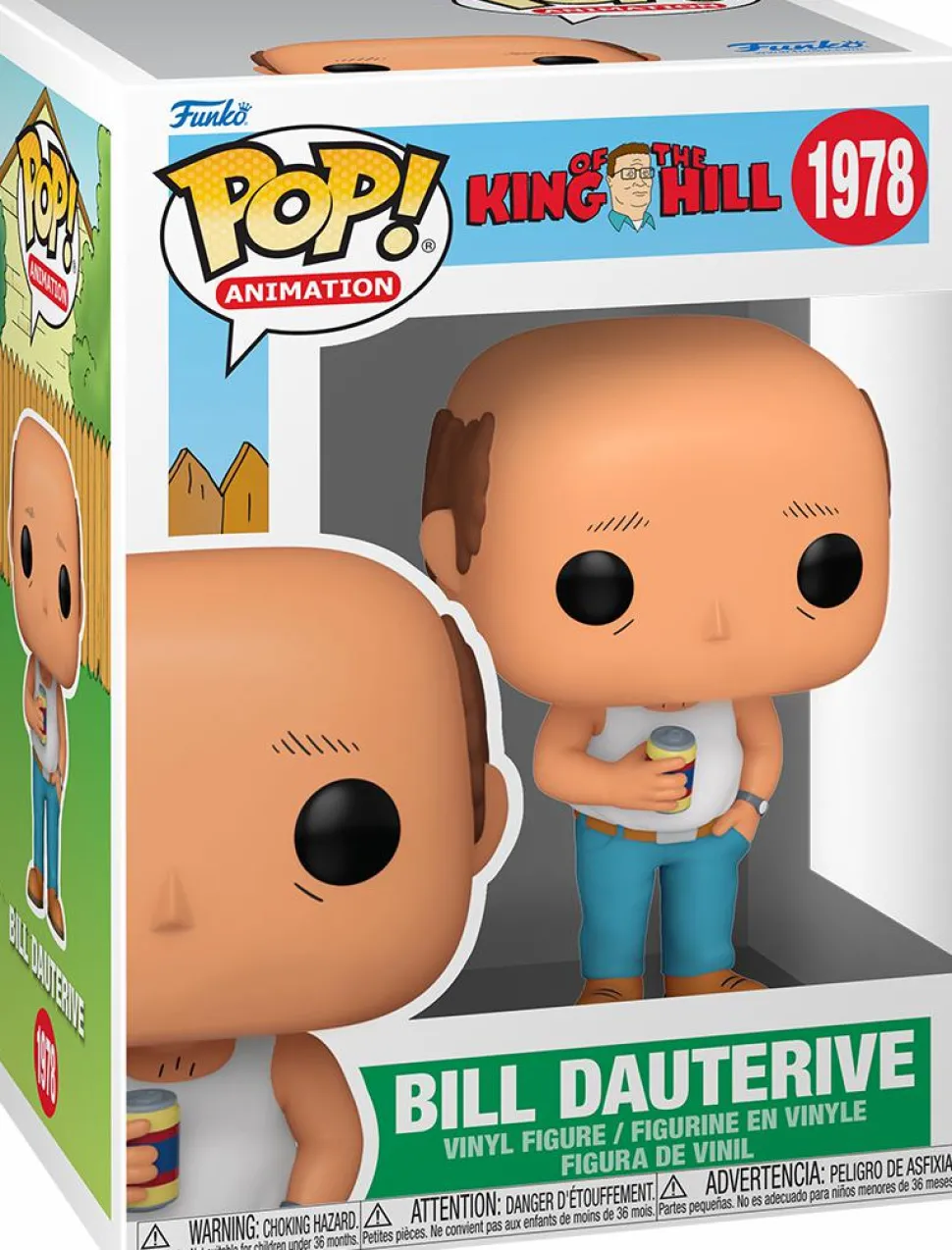 King of the Hill - Bill Dauterive Pop! Vinyl Figure