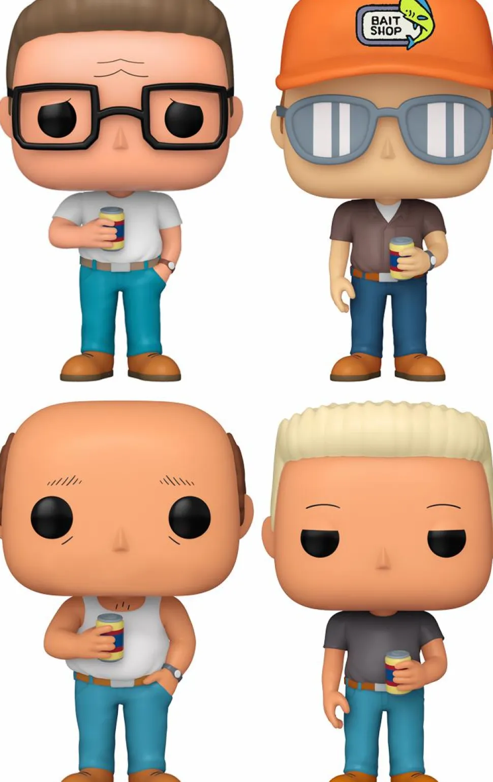King of the Hill - That Boy Ain't Right Pop! Vinyl Bundle (Set of 4)