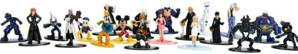 Kingdom Hearts - Nano Metalfigs 2” Die-Cast Figure 20-Pack