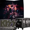 KISS - Alive! Stage Sign Road Case & Stage Backdrop Rock Iconz On Tour Scaled Replica