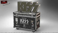 KISS - Alive! Stage Sign Road Case & Stage Backdrop Rock Iconz On Tour Scaled Replica