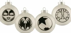 Kiss - Christmas Baubles (Set of 4)
