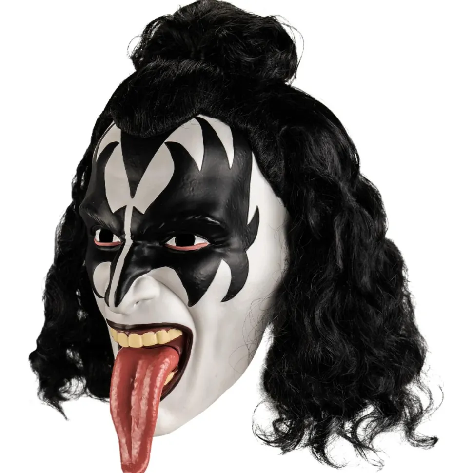Kiss - The Demon Deluxe Adult Injection Mask (One Size Fits Most)