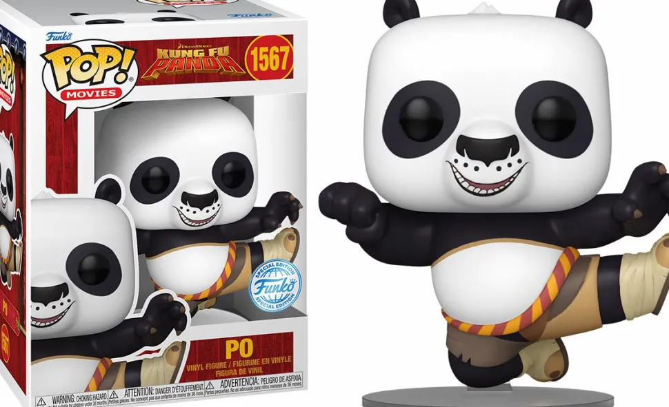Kung Fu Panda - Po 30th Anniversary DreamWorks Pop! Vinyl Figure