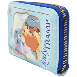 Lady and the Tramp (1955) - Book 4” Faux Leather Zip-Around Wallet