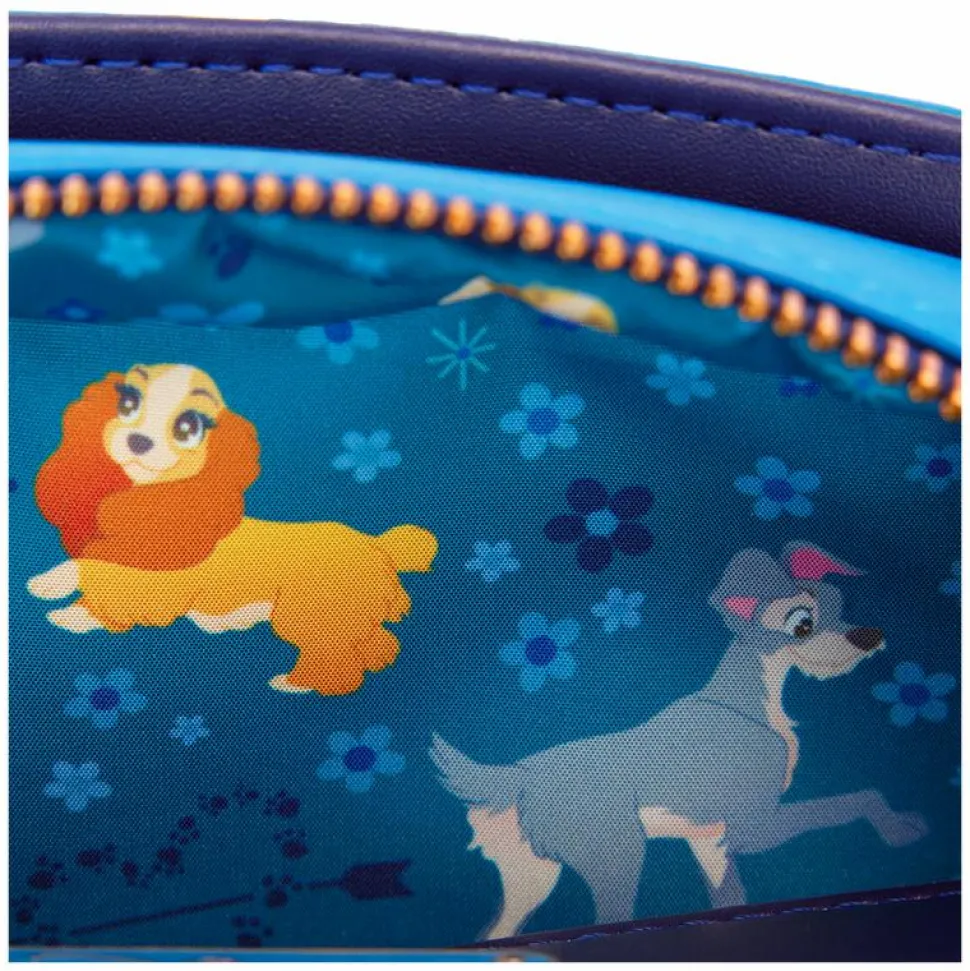 Lady and the Tramp (1955) - 70th Anniversary 7" Faux Leather Crossbody Bag