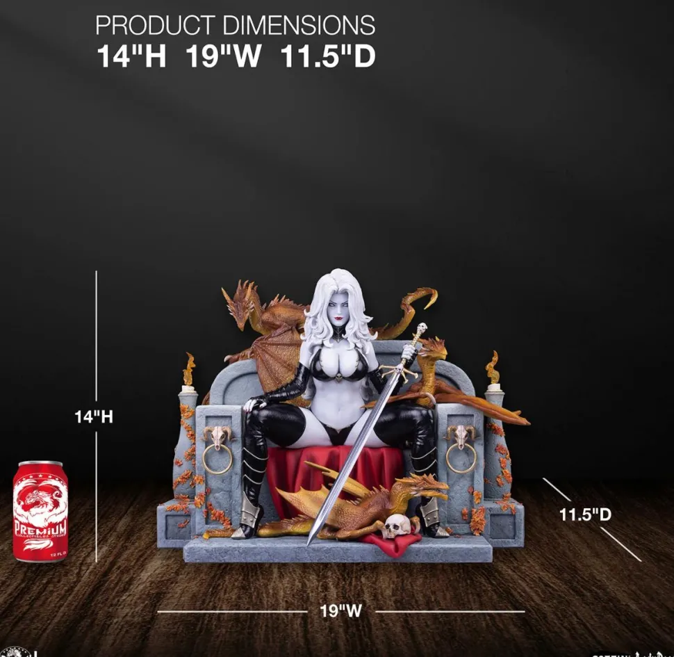 Lady Death - Lady Death 1/4 Scale Statue