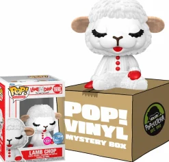 Lamb Chop - Lamb Chop Flocked Mystery Box (Includes Lamb Chop & 3 Exclusive Pop! Vinyl Figures)