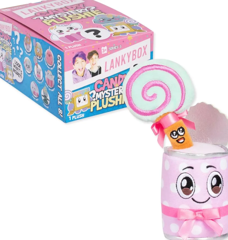 LankyBox - Mystery Plushie Series 3 Candy Blind Box 6" Plush (Display of 9)