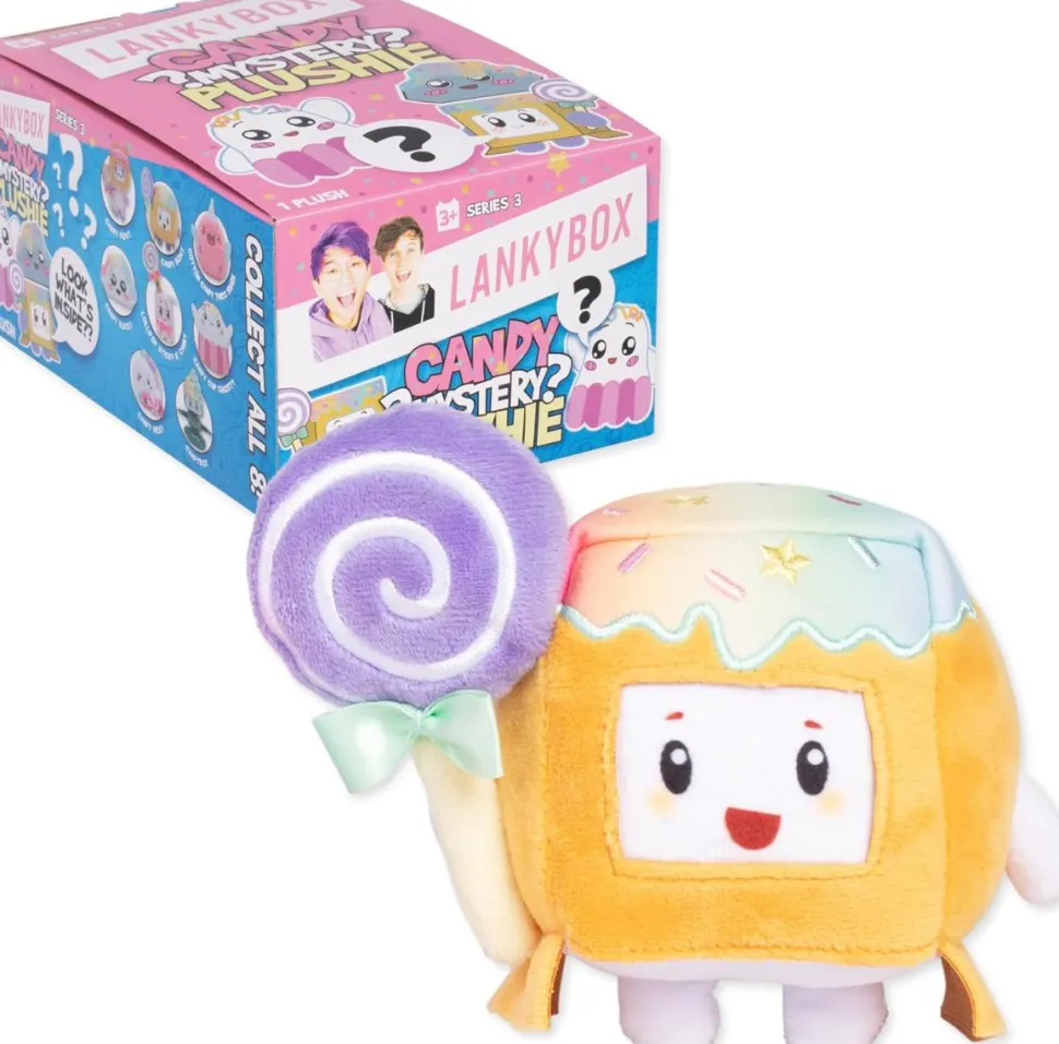 LankyBox - Mystery Plushie Series 3 Candy Blind Box 6" Plush (Display of 9)