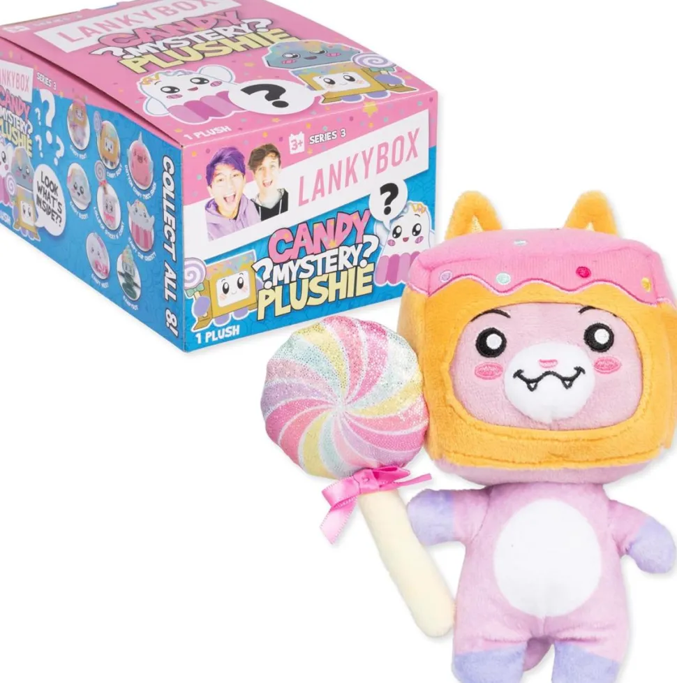 LankyBox - Mystery Plushie Series 3 Candy Blind Box 6" Plush (Display of 9)