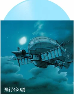 Laputa: Castle in the Sky - Original Motion Picture Soundtrack by Joe Hisaishi LP Vinyl Record (Clear Blue Coloured Vinyl)