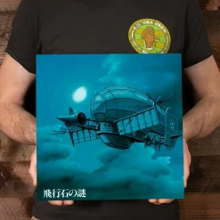 Laputa: Castle in the Sky - Original Motion Picture Soundtrack by Joe Hisaishi LP Vinyl Record (Clear Blue Coloured Vinyl)