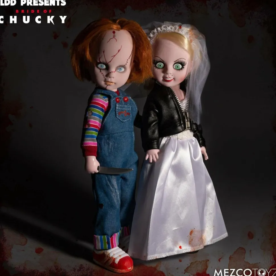 LDD Presents - Bride of Chucky Chucky and Tiffany 10” Living Dead Dolls 2-Pack