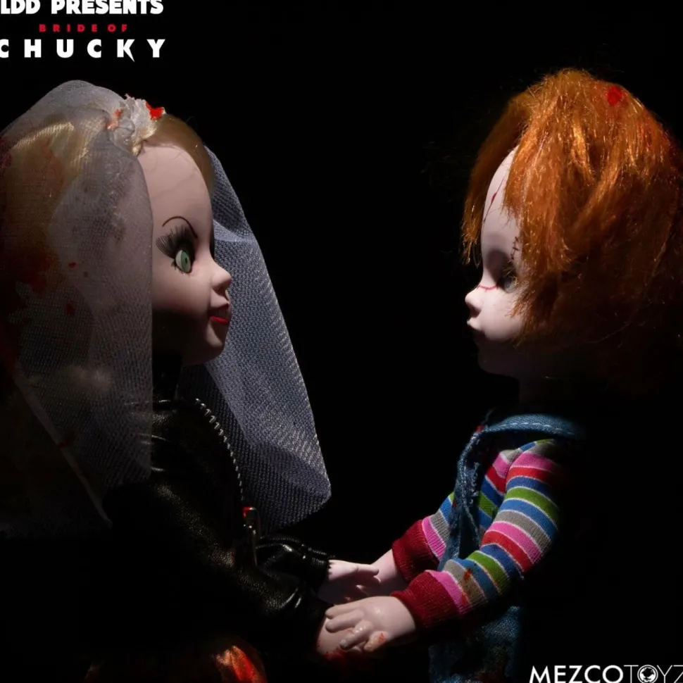 LDD Presents - Bride of Chucky Chucky and Tiffany 10” Living Dead Dolls 2-Pack