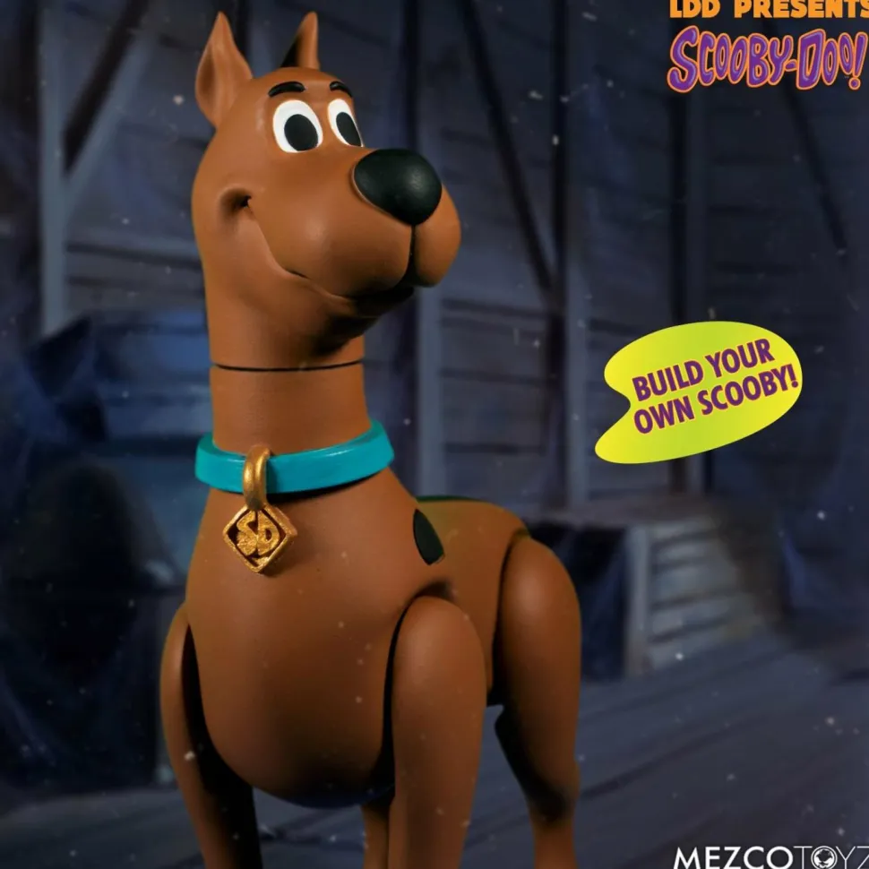 LDD Presents - Scooby-Doo & Mystery Inc Build-A-Figure 10” Living Dead Doll Bundle (Set of 4)