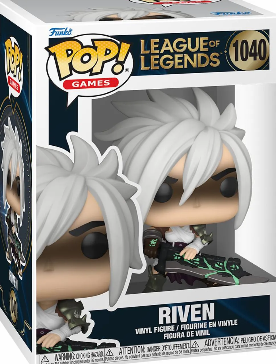 League of Legends - Riven with Runic Blade Pop! Vinyl Figure