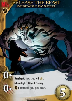 Legendary - Marvel Midnight Sons Deck Building Board Game Expansion