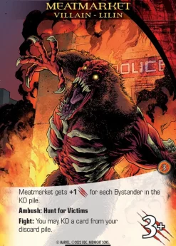 Legendary - Marvel Midnight Sons Deck Building Board Game Expansion
