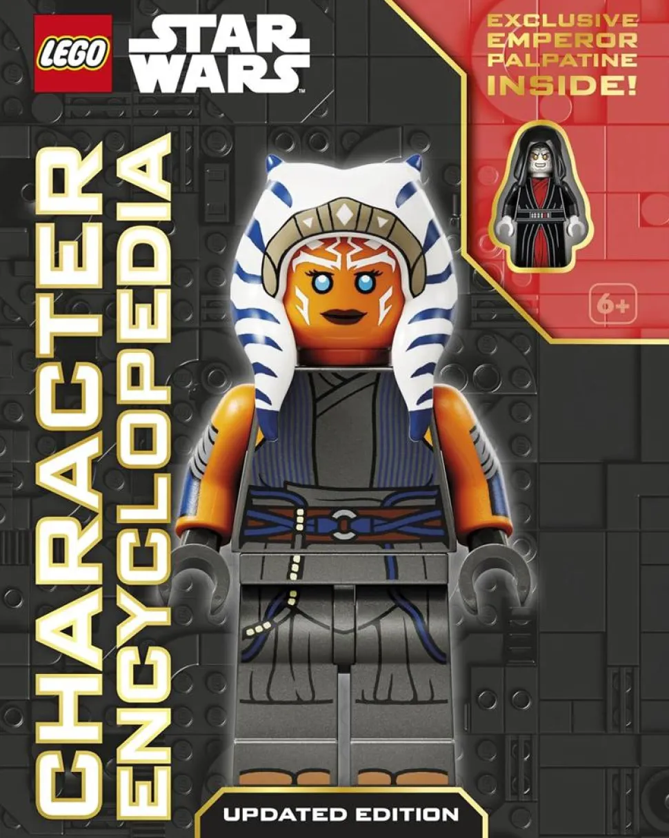 LEGO Star Wars - Character Encyclopedia Updated Edition Hardcover Book with Exclusive Emperor Palpatine Minifig