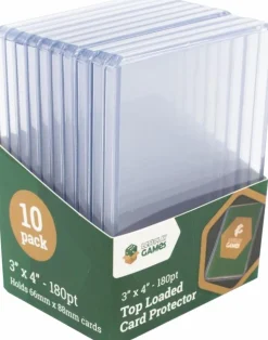 Lets Play Games - Top Loaded Card Protector 3"x4" 180pt (10 Pieces)