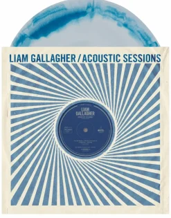 Liam Gallagher - Acoustic Sessions LP Vinyl Record (2025 Record Store Day Exclusive Silver & Blue Coloured Vinyl)