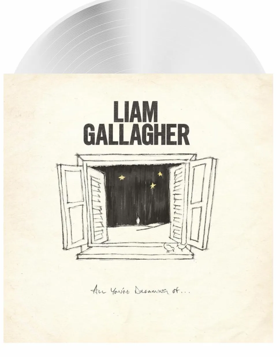 Liam Gallagher - All You’re Dreaming Of… 12” Single Vinyl Record (Etched White Vinyl)