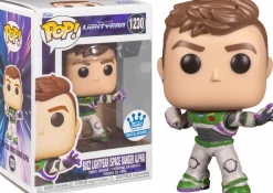 Lightyear (2022) - Alpha Suit Buzz and Flocked Sox (Funko/Popcultcha Exclusive) Pop! Vinyl Figures (Set of 2)