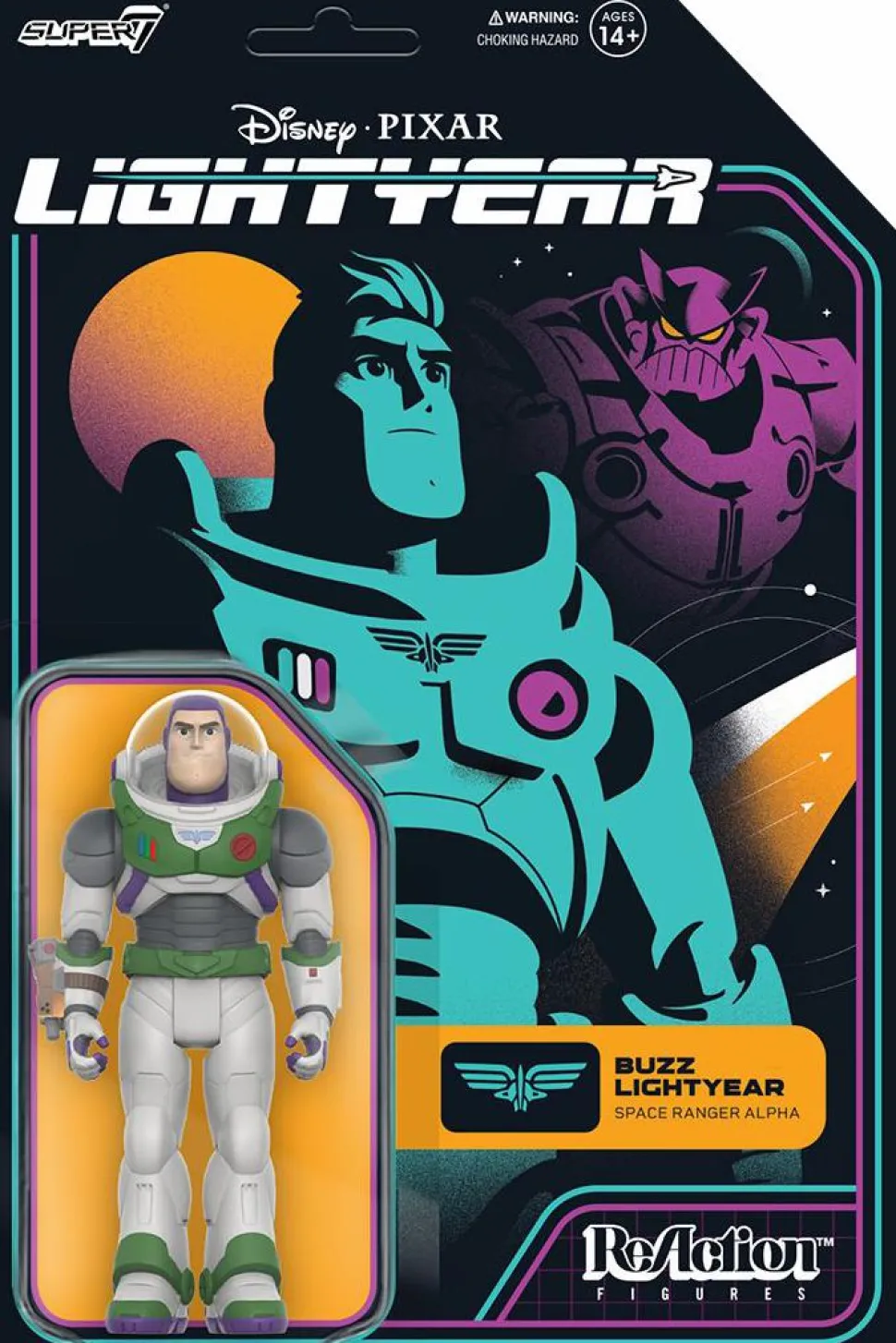 Lightyear (2022) - Buzz Lightyear ReAction 3.75” Action Figure
